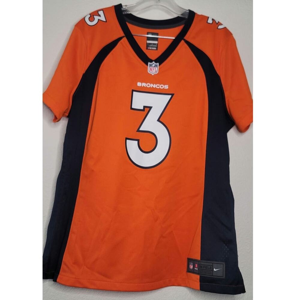 Denver Broncos Russell Wilson Nike On-Field Youth Jersey Sz  Extra Large Orange